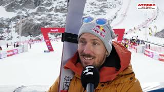 Marcel Hirscher 🇳🇱  Solden post race interview [upl. by Sliwa]