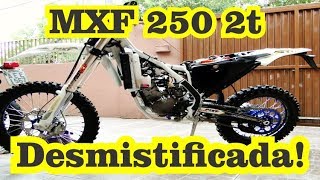 Canal do Coruja  Desmontando MXF 250 2T  Parte 1  Sistema elétrico [upl. by Milicent]