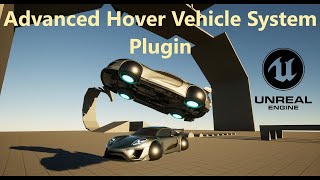 How to use Unreal Engine 5 Advanced Hover Vehicle System plugin [upl. by Eicarg691]