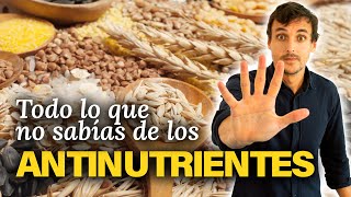 ¿Que son los ANTINUTRIENTES ⚠️ Alimentos dónde se encuentran y cómo afectan a tu digestión [upl. by Amikan]