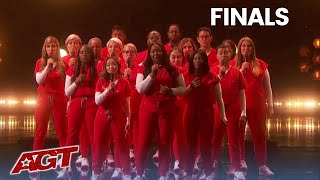 Northwell Health Nurse Choir Makes America Proud With Their INSPIRATIONAL AGT FINALE Performance [upl. by Karp]