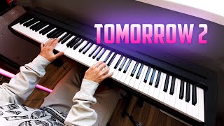 GloRilla Cardi B  Tomorrow 2  Piano Cover [upl. by Trebbor904]