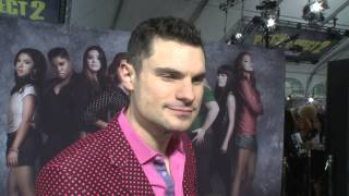 Flula Borg Interview  Pitch Perfect 2 World Premiere [upl. by Hornstein]