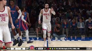 Pistons vs rockets2k25 [upl. by Pergrim]