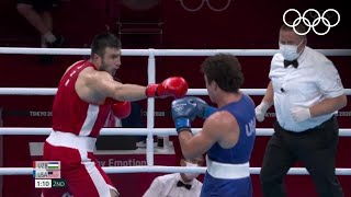 Uzbek Bakhodir Jalolov wins super heavyweight gold 🥊 🥇  Tokyo2020 Highlights [upl. by Enelad]