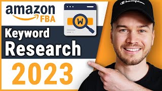 Amazon FBA Keyword Research Tutorial 2023 Rank 1 FAST  Jungle Scout [upl. by Nahij357]