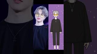 BTS vs animation BTS armybts anime shorts [upl. by Varini]