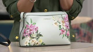 Fiorelli Bethnal Triple Compartment Crossbody on QVC [upl. by Nedyah]