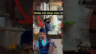 Ab dolly ke bad deny chai wala famous 😳  dollychaiwala chailover trending desi foodie [upl. by Harry629]