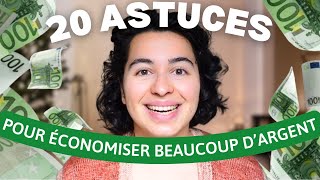 Mes 20 MEILLEURES HABITUDES FRUGALES pour ÉCONOMISER BEAUCOUP DARGENT [upl. by Scevo]