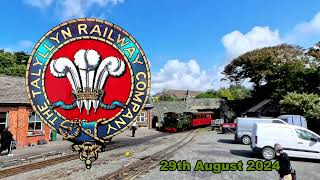 Talyllyn Railway Tywyn Wharf Station  29th August 2024 [upl. by Hermy]