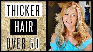 Get Very Thick Healthy Hair After 50  Naturally 2018  fabulous50s [upl. by Ttirb]