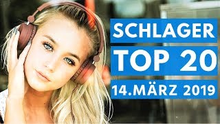 SCHLAGER CHARTS 2019  Die TOP 20 vom 14 März [upl. by Shult]