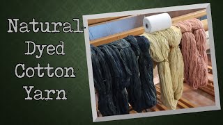 Homespun Fabric Vlog 2  Dying the Yarn [upl. by Embry]