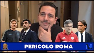 ASPETTANDO ROMAINTER FONSECA TUTTI A RAPPORTO E IL NAPOLI VUOLE ALLUNGARE [upl. by Atterys]