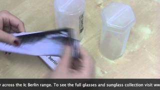 Ic Berlin Glasses and Sunglass Unboxing [upl. by Endres511]