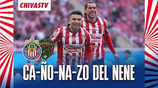 ¡GOLAZO de FERNANDO BELTRÁN  Chivas vs FC Juárez  Apertura 2024 [upl. by Ekim]