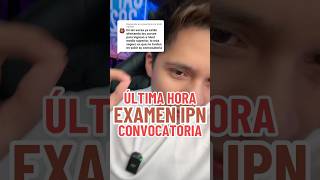 SALDRÁ PRONTO la CONVOCATORIA IPN MEDIO SUPERIOR [upl. by Christabella]