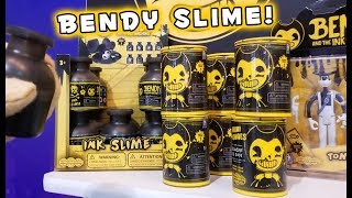 Bendy and the Ink Machine Blind Ink Bottle Slime and Bacon Soup Cans with Figures 2019 [upl. by Couture]