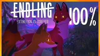 Endling  Extinction is Forever  Full Game Walkthrough All Achievements [upl. by Zales]