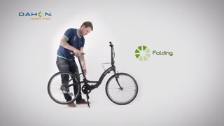 How to fold and unfold your DAHON Bike  Briza Glide Ciao amp Visc [upl. by Romo]