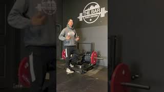 How to perform a belt squat  bells of steel belt squat technique [upl. by Ahsotal]