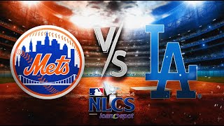 Los Angeles Dodgers vs New York Mets Live Stream  GAME 2  2024 MLB NLCS Full Game [upl. by Levison]