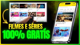 Como ASSISTIR FILMES E SERIES GRATÍS NA TV PC OU CELULAR [upl. by Lesig]