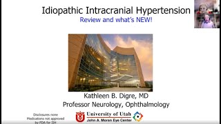 Idiopathic Intracranial Hypertension IIH Presentation [upl. by Valera]