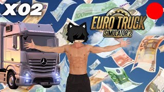 Sono diventato ricco guidando camion  Euro Truck Simulator 2 [upl. by Ahsiuqet]