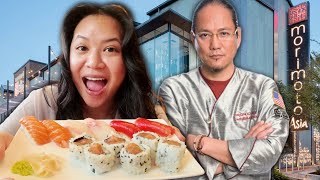 I Went to IRON CHEF Morimotos Restaurant in Disney Springs [upl. by Nylareg]