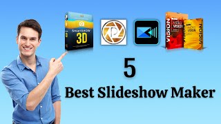 5 Best Slideshow Maker 2023  Slideshow Software for Windows [upl. by Abbotsen668]