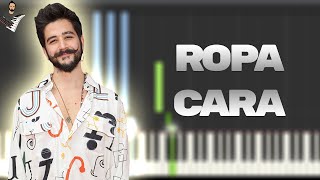 Camilo  Ropa Cara  Instrumental Piano Tutorial  Partitura  Karaoke  MIDI [upl. by Landsman]