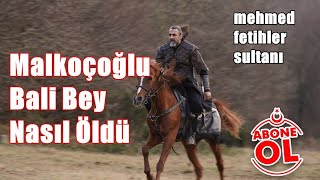 Malkoçoğlu Bali Bey Nasıl Öldü Mehmed Fetihler Sultanı [upl. by Gleason]