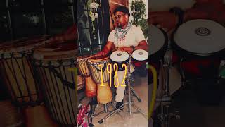 ‘Bam Bam’Sister Nancy bongo regaee dancehall drummer drums djembe drumiowa [upl. by Shaia728]