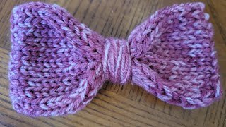 Knit bow on the 22pin machine [upl. by Rugen]