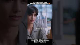 La chica no sabía que él le estaba diciendo bonita a ella 🥰 cdrama seventan songweilong goahead [upl. by Furey]