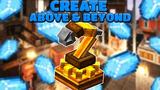 GROWING QUARTZ CRYSTALS amp DESTABILIZED REDSTONE Create Above And Beyond EP11 Modded Minecraft 116 [upl. by Kutzer666]