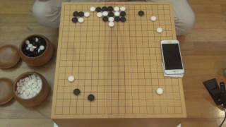 【Alphago VS Alphago 第一局】看神仙打架 找尋人生的意義 [upl. by Ellener573]