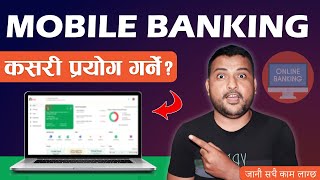 How To Use Mobile Banking In Laptop Mobile Banking Web Kasari Chalaune Mobile Banking App In Nepal [upl. by Eixela991]