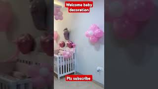 Balloon decoration birthday decoration theme party decorhttpswwwyoutubecomramautarrana [upl. by Idoux]