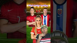 Whos Better Looking Tournament 😁 shorts ishowspeed ronaldo messi neymar alisha football [upl. by Assenaj620]