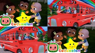 Twinkle Twinkle Little Star Cocomelon Wheel on the Bus 102 Seconds Several Versions Old MacDonald [upl. by Arlin]