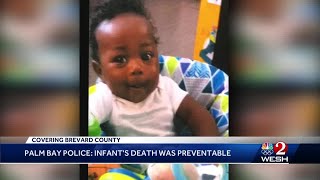 Palm Bay police arrest mother on manslaughter charge for death of 9monthold last year [upl. by Vilberg]