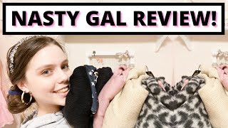 HUGE Nasty Gal Review  Is It Legit [upl. by Tacy441]