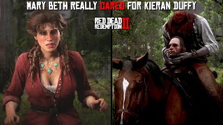 Mary Beth Really Cared For Kieran Duffy In Red Dead Redemption 2 Secret Dialogs [upl. by Docilla]