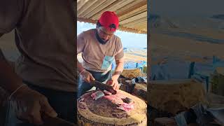 Fastest Seer Fish Slicing Skill Colourful King Fish Slicing and Cutting Skill By Expert Fish Cutter [upl. by Noe]