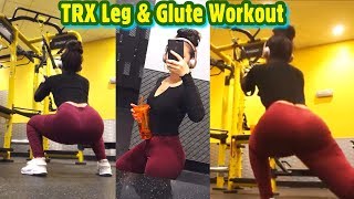 TRX WORKOUT FOR LEGS AND GLUTES Lift and Shape [upl. by Kevan915]