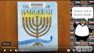 The Story of Hanukkah Childrens Book Read Aloud [upl. by Idnahc]