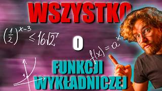 WSZYSTKO o funkcja WYKŁADNICZA rodzaje własności wykres nierówności wykładnicze [upl. by Dario]